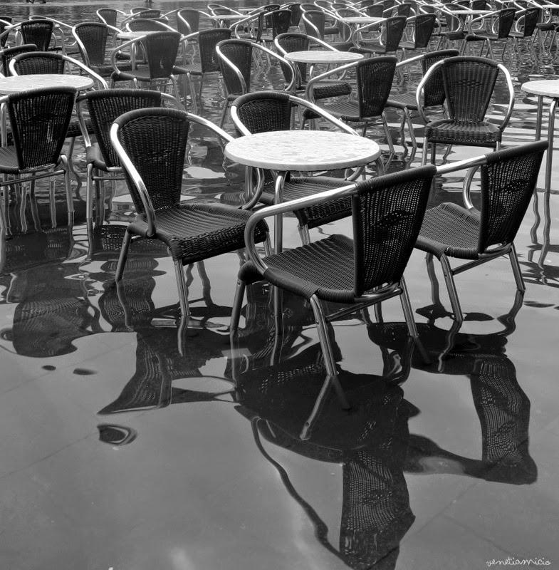 Piazza S.Marco, les pieds dans l'eau ...