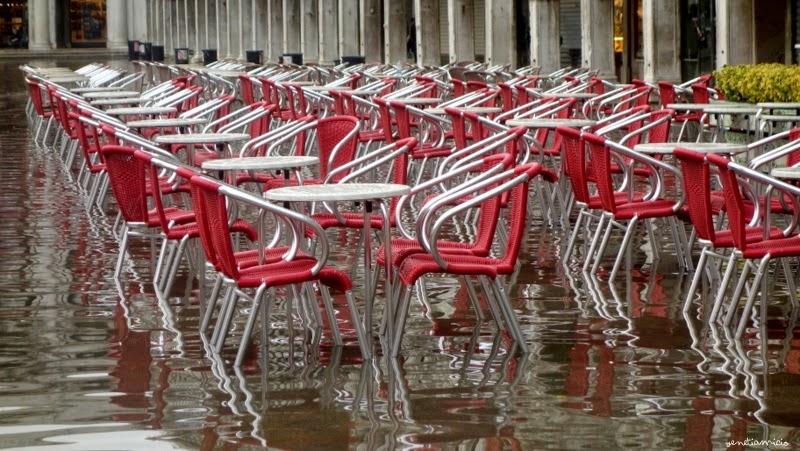Piazza S.Marco, les pieds dans l'eau ...