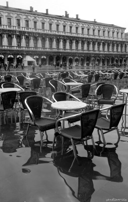 Piazza S.Marco, les pieds dans l'eau ...
