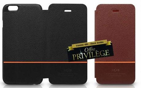 Offre privilège : -50% sur les étuis en cuir pour iPhone 6 et iPhone 6 Plus