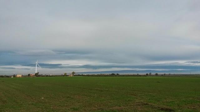 Via Francigena nel Sud.  Étape 11 . A travers plaine...