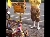 Thailande roi, l'anniversaire,le farang