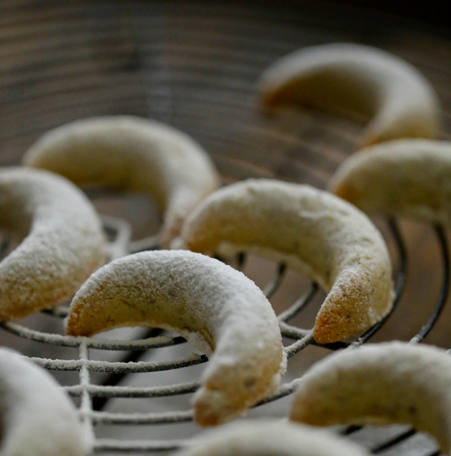 Croissants à la vanille , un incontournable de Noël  (recette de Christophe Felder)