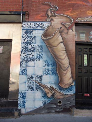 Canada  - Les fresques  murales - 2