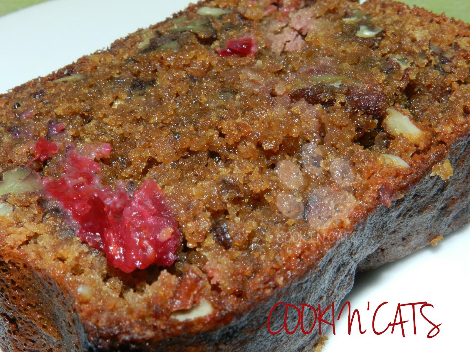 CAKE CRANBERRIES-NOIX DE PECAN