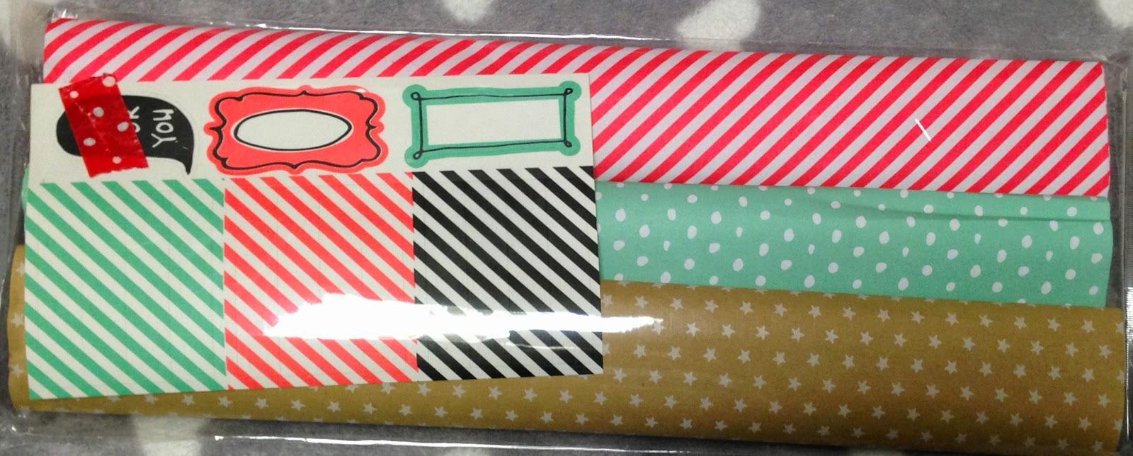 On prépare Noël - Du papier et emballage cadeaux - Primark et Héma