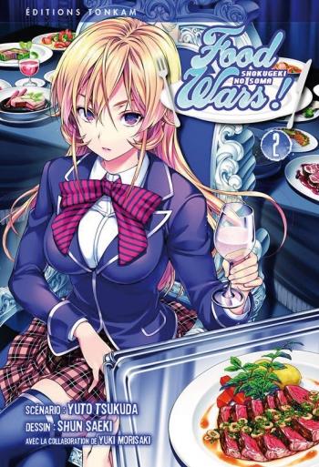 Food wars ! - Tome 02 - Yuto Tsukuda & Shun Saeki & Yuki Morisaki