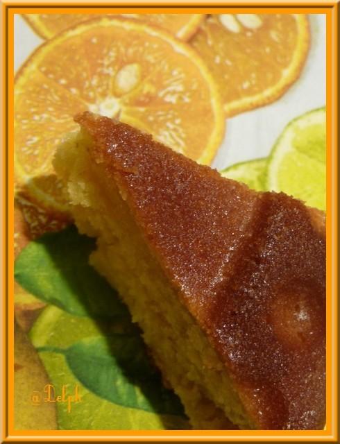 Gâteau à l'orange ultra fondant