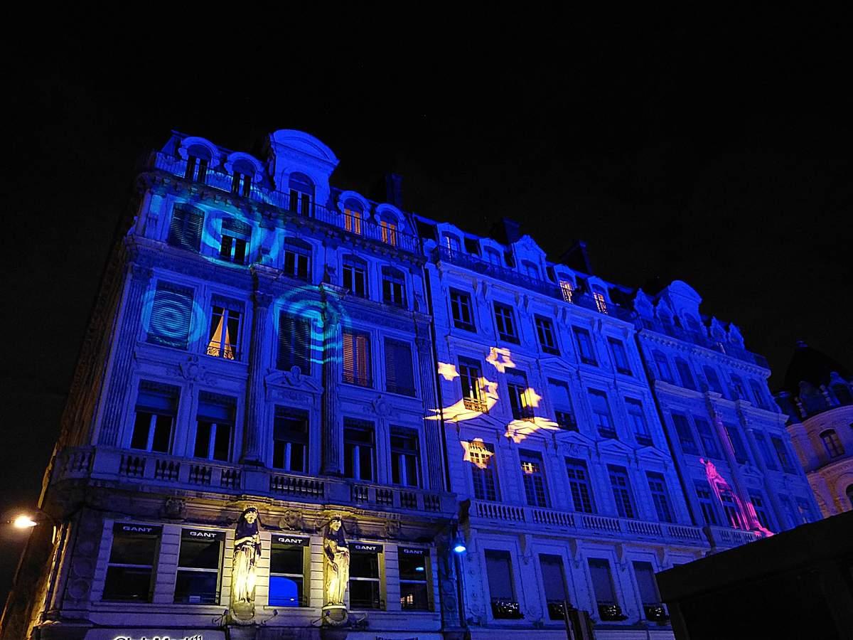 fête des lumières à Lyon (6,7,8 décembre 2014) au hasard des promenades....