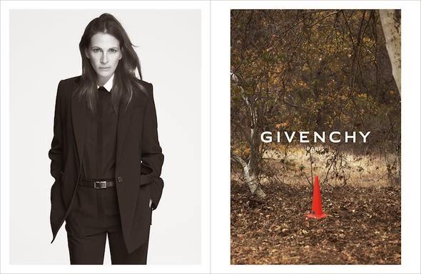Julia Roberts est le nouveau visage de la prochaine campagne Givenchy...