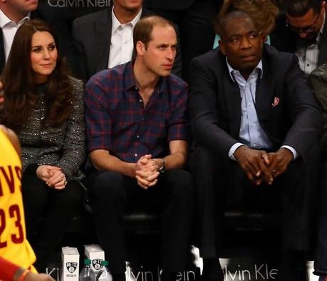 William et Kate ont été voir le King
