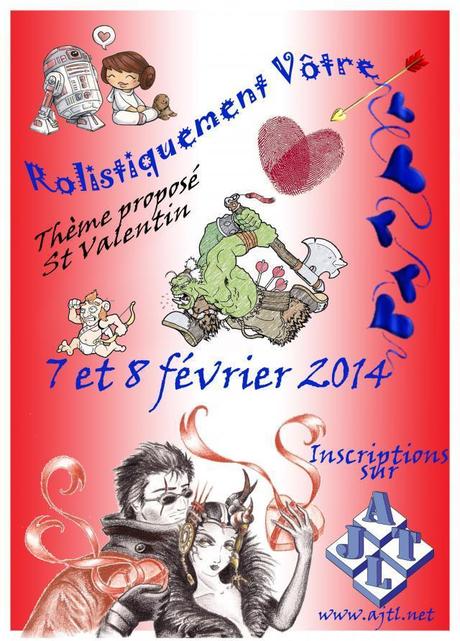 rolistiquement votre Rôlistiquement Vôtre 3ème édition du 7/8 février 2015