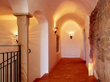 corridor of the spa-area