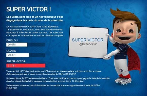 Super Victor : La mascotte de l’Euro 2016 controversée