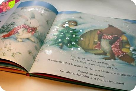 Plume et les cadeaux de Noël de Rébecca Harry - éditions Gründ