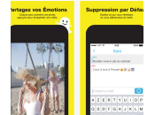 Snapchat optimisé pour l’iPhone légendes améliorées