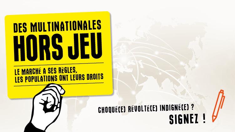 “ Nous proclamons solennellement en ce jour la suprématie des multinationales sur les nations. ”