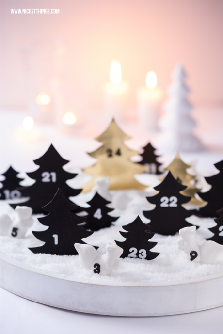 Les jolies choses de Noël #7 / Un calendrier de l'avent sous la neige /