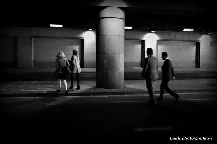 Série: l'homme dans la ville