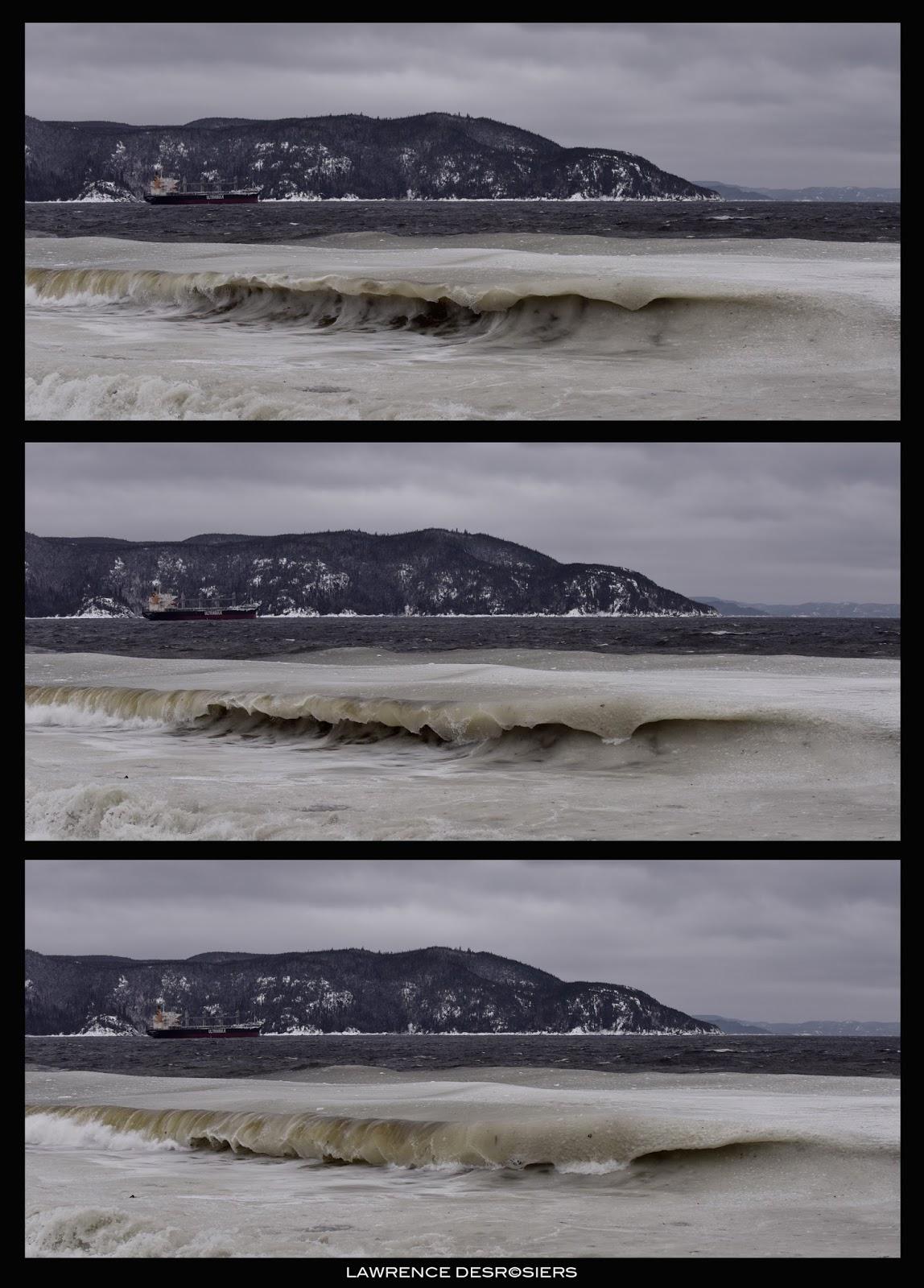 Ondes de tempête...