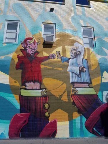 Canada - Montréal Les fresques - 3 - 