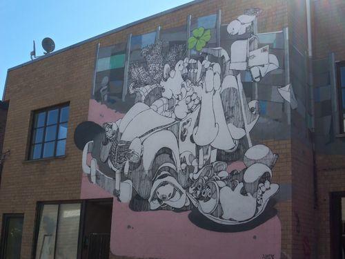 Canada - Montréal Les fresques - 3 - 