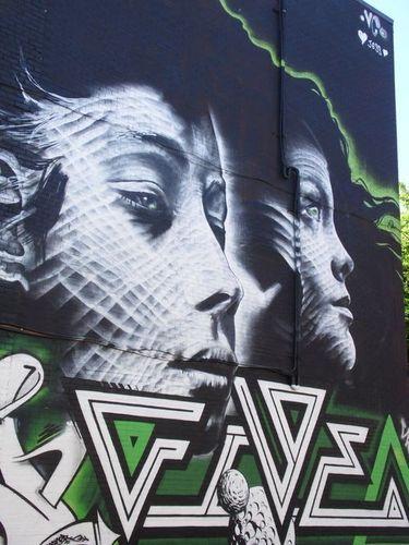 Canada - Montréal Les fresques - 3 - 