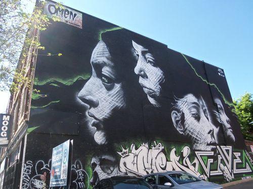 Canada - Montréal Les fresques - 3 - 