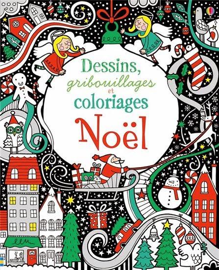 En attendant Noël #3 : Dessins, gribouillages et coloriages Noël