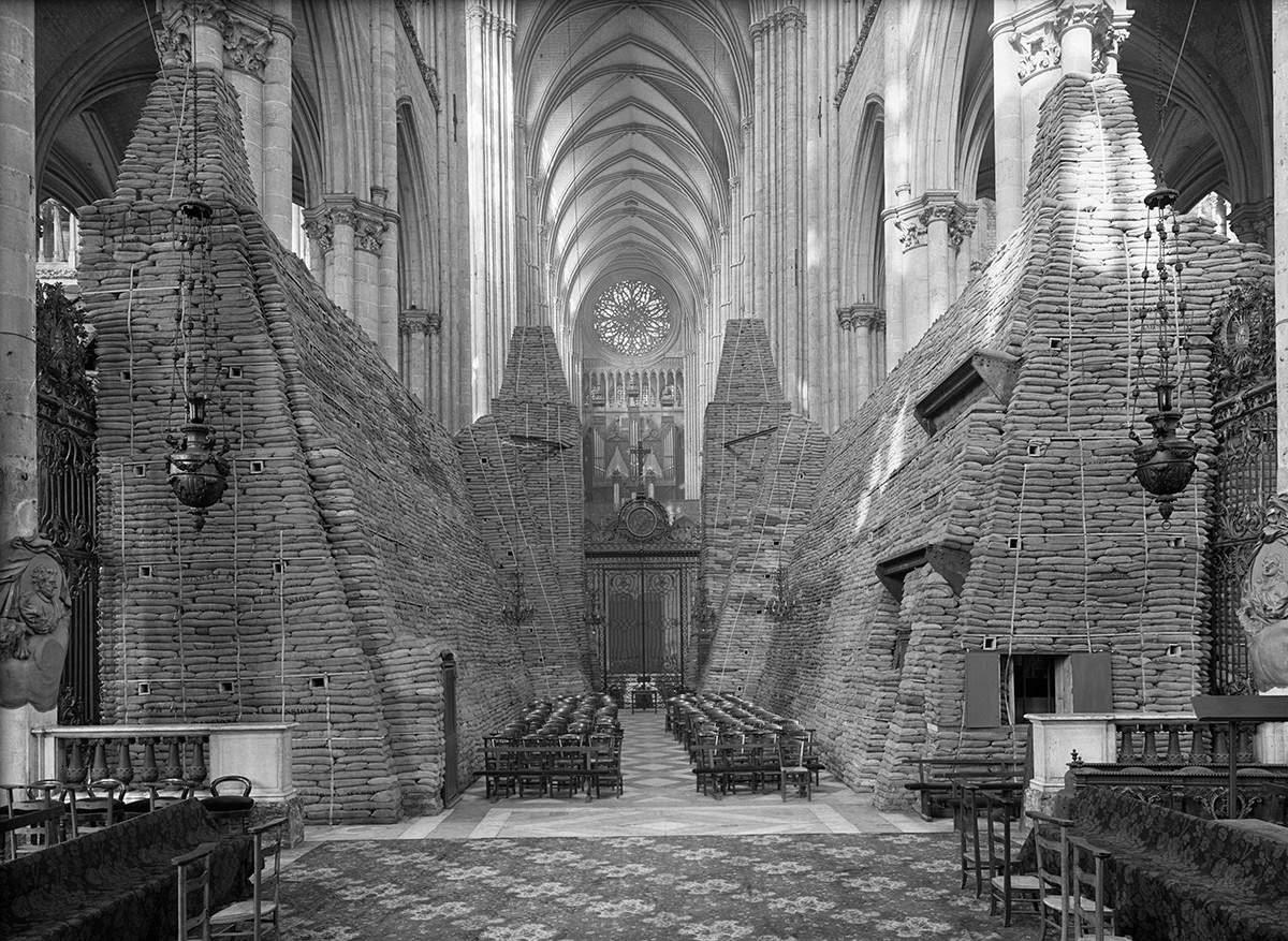 Les sacs de la cathédrale d'Amiens