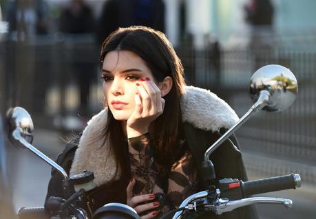 Behind the scenes on an Estée Lauder ad shoot with Kendall Jenner. Photo courtesy of Estée Lauder (1)