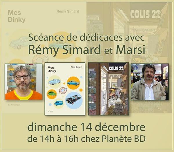 MARSI et Rémy Simard à Planète BD