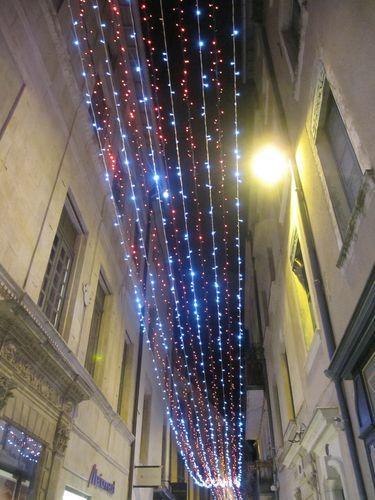 Une ville et ses guirlandes