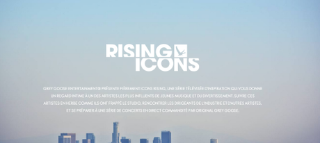 « Rising Icons », le dispositif de Grey Goose... « Rising Icons », le dispositif de Grey Goose...