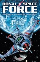 Couverture de l'édition française du comics Royal Space Force