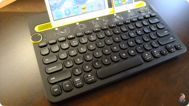 Logitech k480: le clavier multifonctionnel pour Mac, iPhone et iPad -  Paperblog