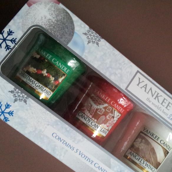 bougie noel yankee candle