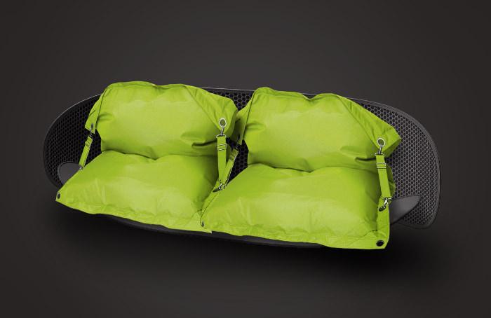 Le sofa OUFS par Alexandre Boucher