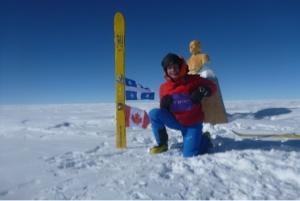 Communiqué de presse – Frédéric Dion : « Je suis le premier homme à avoir atteint le centre de l’Antarctique seul! »