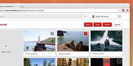 Pinterest vous permet de déplacer et copier plusieurs épingles simultanément 700x350 Pinterest vous permet de déplacer et copier plusieurs épingles simultanément