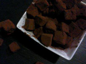 truffes vege chocolat