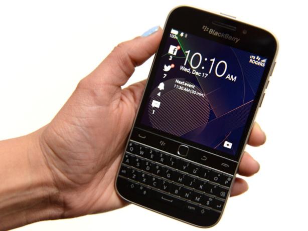 Blackberry Classic ou comment faire du neuf avec du vieux