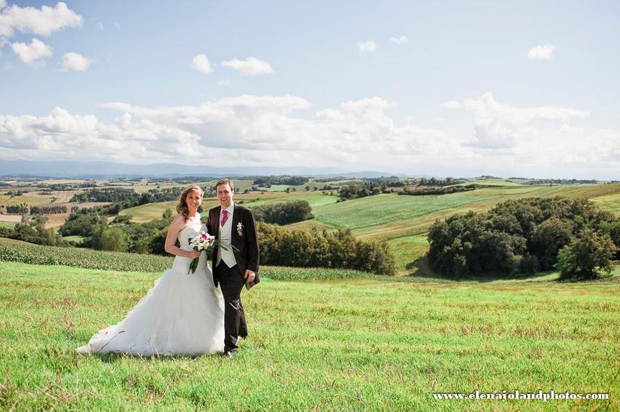 Mariage Romantique. Chateau de Palays Montesquieu-Volvestre (31)