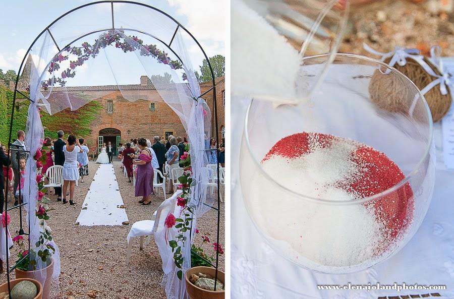 Mariage Romantique. Chateau de Palays Montesquieu-Volvestre (31)