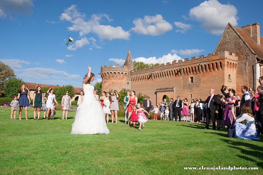Mariage Romantique. Chateau de Palays Montesquieu-Volvestre (31)