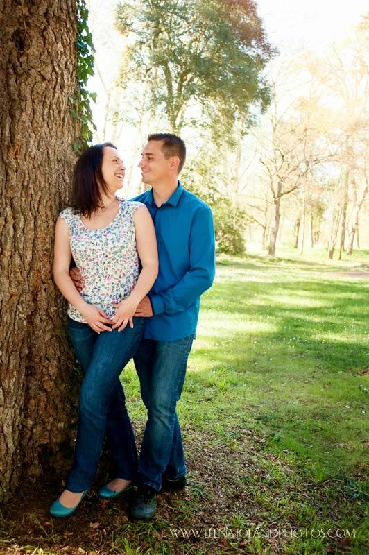 Seance Engagement de Emilie & Julien. Lagardelle sur Leze.