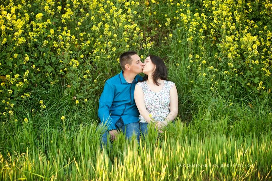 Seance Engagement de Emilie & Julien. Lagardelle sur Leze.