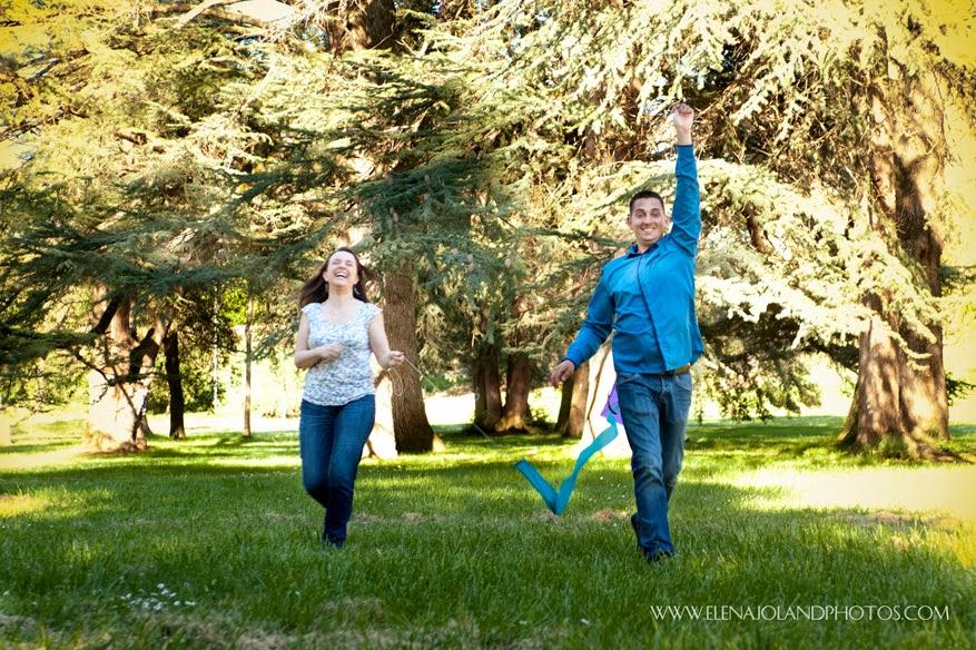 Seance Engagement de Emilie & Julien. Lagardelle sur Leze.