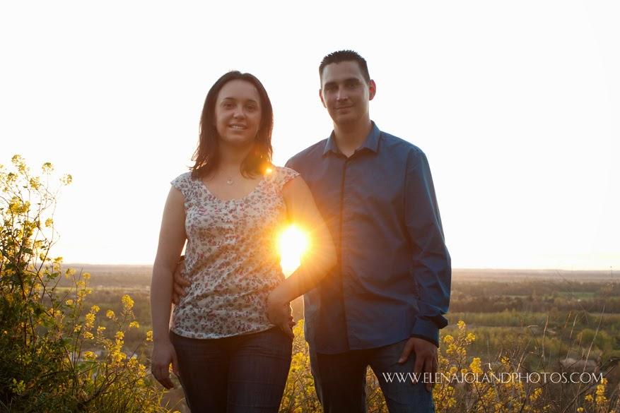 Seance Engagement de Emilie & Julien. Lagardelle sur Leze.
