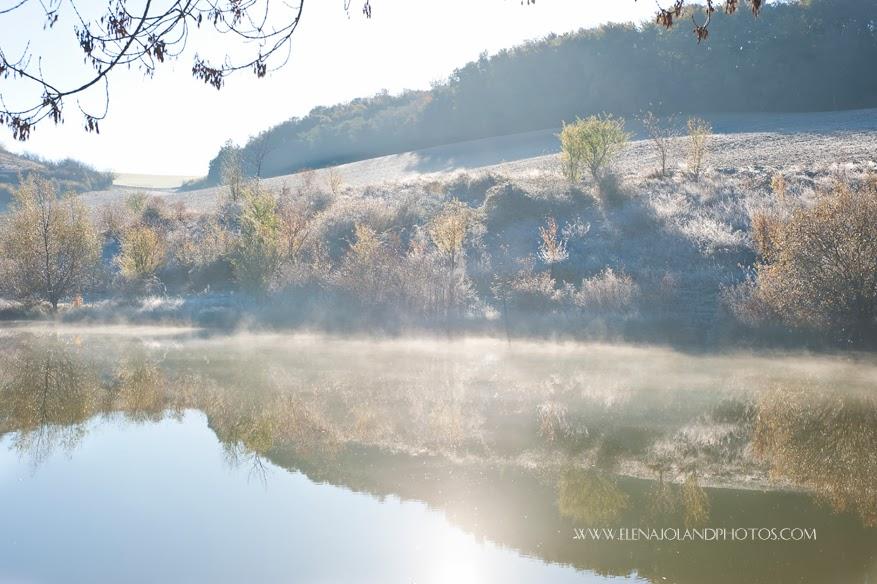 Hiver en Ariège. Lézat sur Leze.